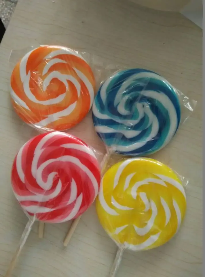 85g round shape lollipop
