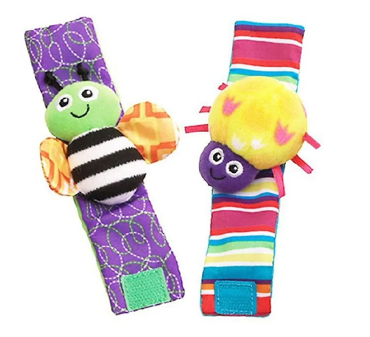 Детские погремушки на запястье, детские игрушки на запястье