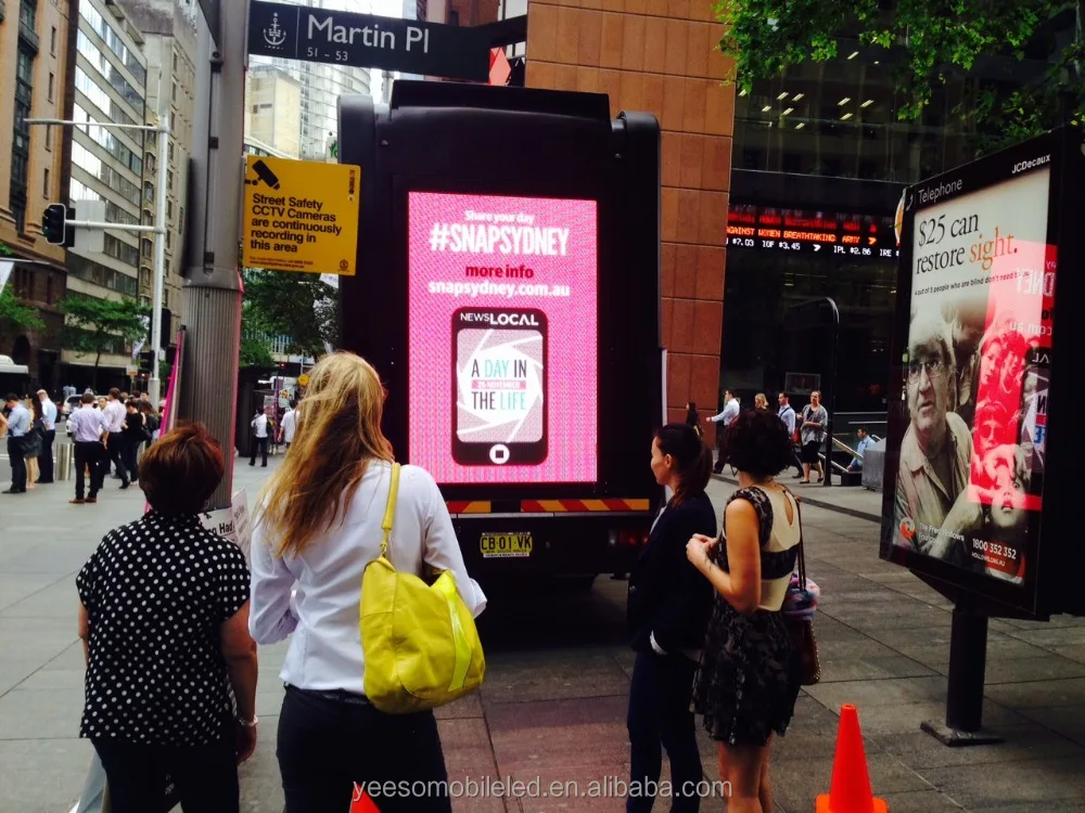 Truck Mounted Led Advertising Signage from chinese supplier