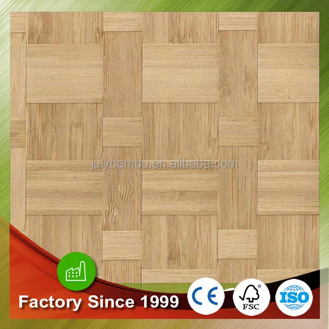 Bamboo braided veneer carbonized natural