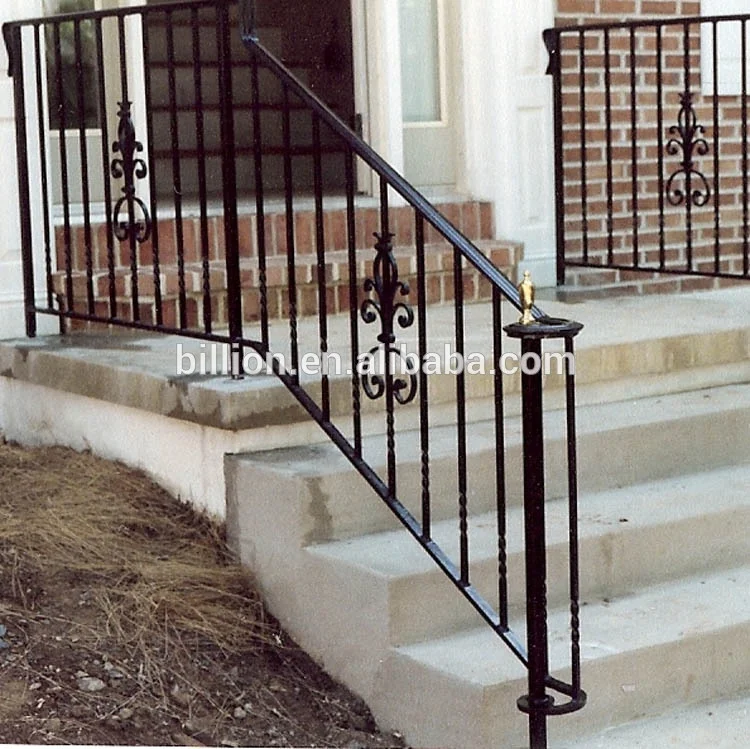 wrought iron metal stair spindle components elements for staircase railing balustrade handrail gate fence
