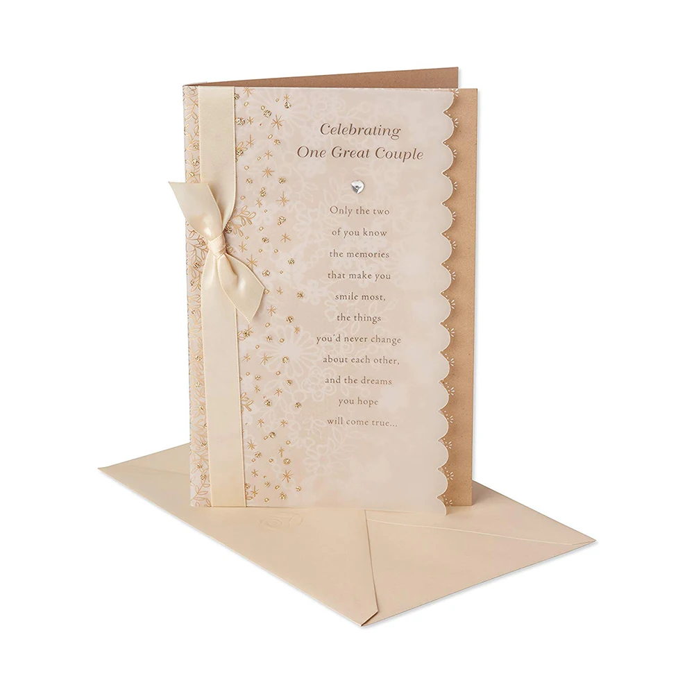 Personalized Design Handmade Custom Luxury Wedding Invitation Cards