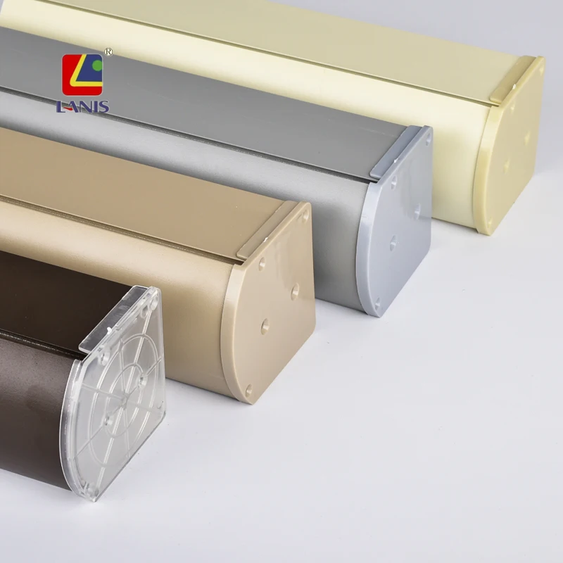 foshan window blind cassette zebra blinds components aluminium rail profiles zebra curtain roller blind accessories