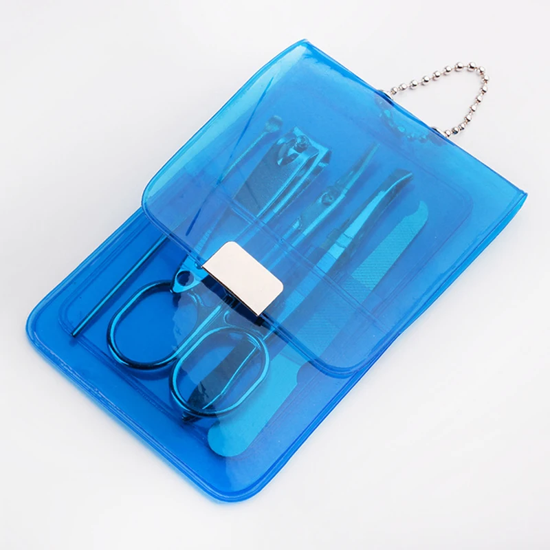 Factory Price Best Gift Promotion Nail File Drill Manicure Pedicure Colorful 5 Pcs Cute Nail Care Manicure Set