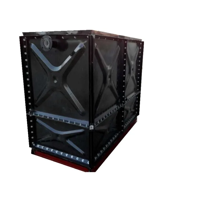 400 CBM anti corrosion enamel treated steel waste water storage water tank glass fused steel water tank