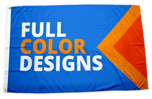 Free Design promotional outdoor 3x5 car flag advertising  flying custom print dye sublimation trade show display  banner flags