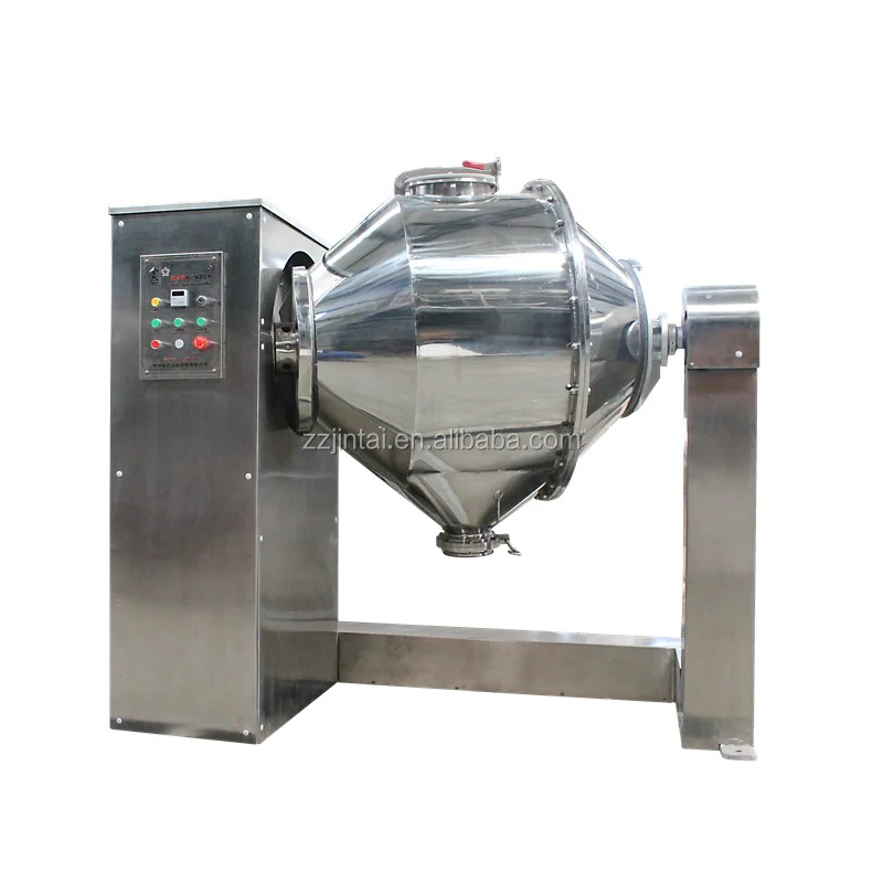 JINHE brand JHX type double ribbon blade Innovative Mixing Principle tumbling V shape blender mixer machine