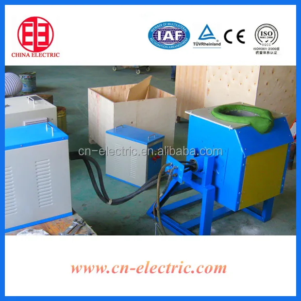 100 кг алюминиевого сплава индукционная плавильная печь