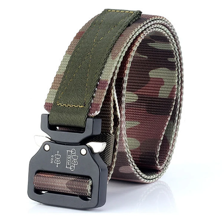 Mens Sports Belt Quick Release Outdoor Climbing Tactical Belts