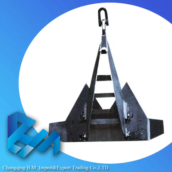 Carbon Steel  Marine boat Danforth ship Anchor with certificate