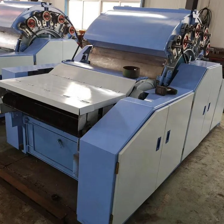 Машина для кардинга с одним цилиндром-двойные дофы