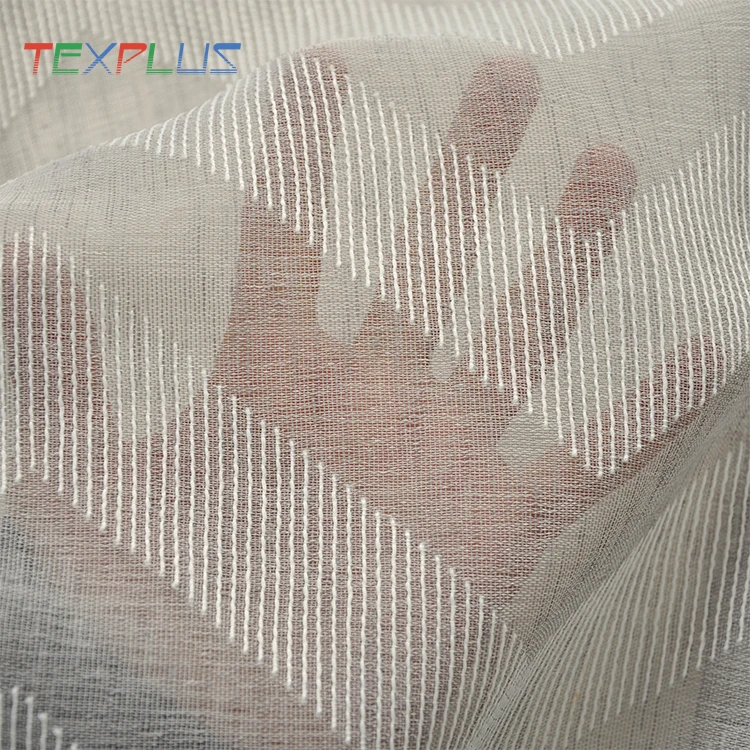 2023 best selling 100%polyester home Chinese jacquard curtain for living room