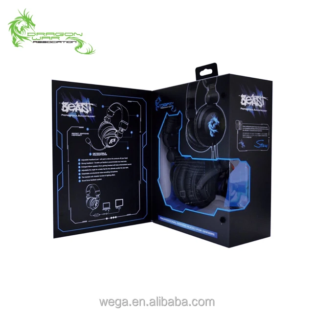 Игровая гарнитура со светодиодной подсветкой и вибрацией, 5,1 ch