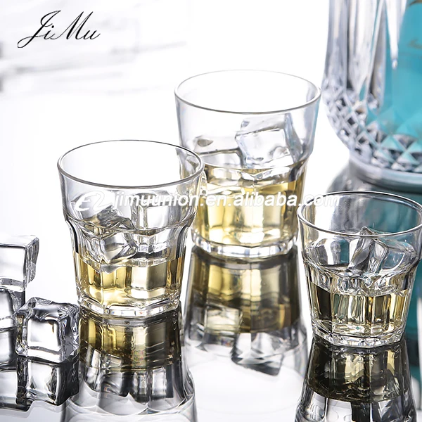 wholesale unbreakable Polycarbonate plastic cold drink Glass Cup cooler water glass cup juice drinking glasses Tumblers