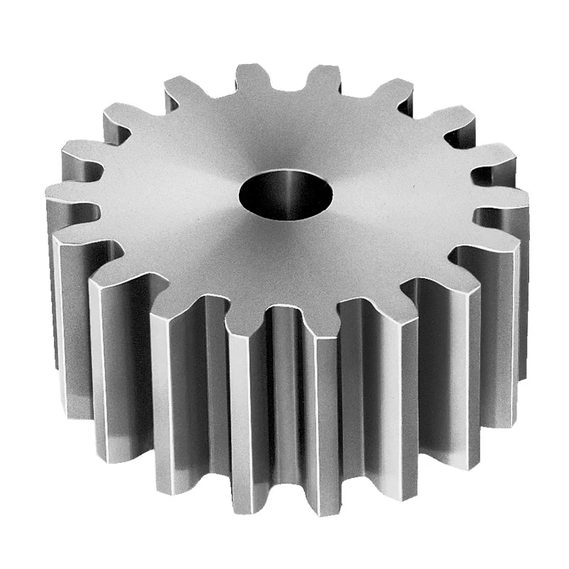 High quality large mould hobbing brass gear wheel