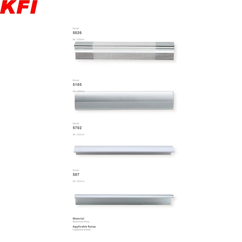 Wholesale Price Triangle Shape Aluminium Alloy Furniture Kitchen Cupboard Door Handles