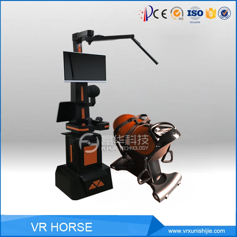 Best Price Crazy Virtual Horse Riding Interactive Amusement Park 9D VR Video Horse Riding VR Game Simulator