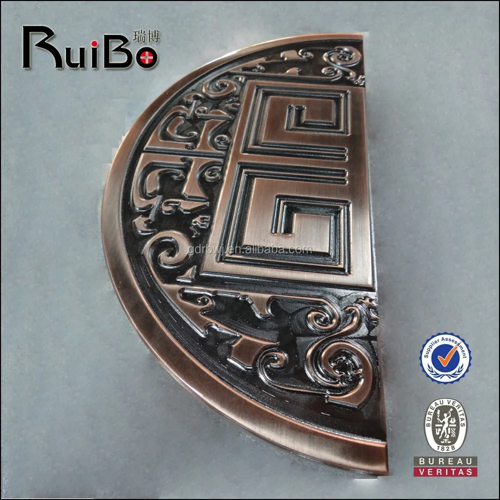 RB-3204 manufacturer new design classical aluminum antique brass door handles