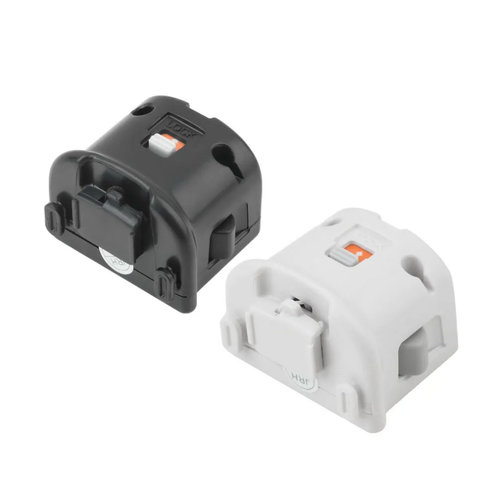 2015 Motion Plus Motion Plus Adapter Sensor for Nintendo Wii Console Remote Wireless Wiimote Controller Black & White Wholesale