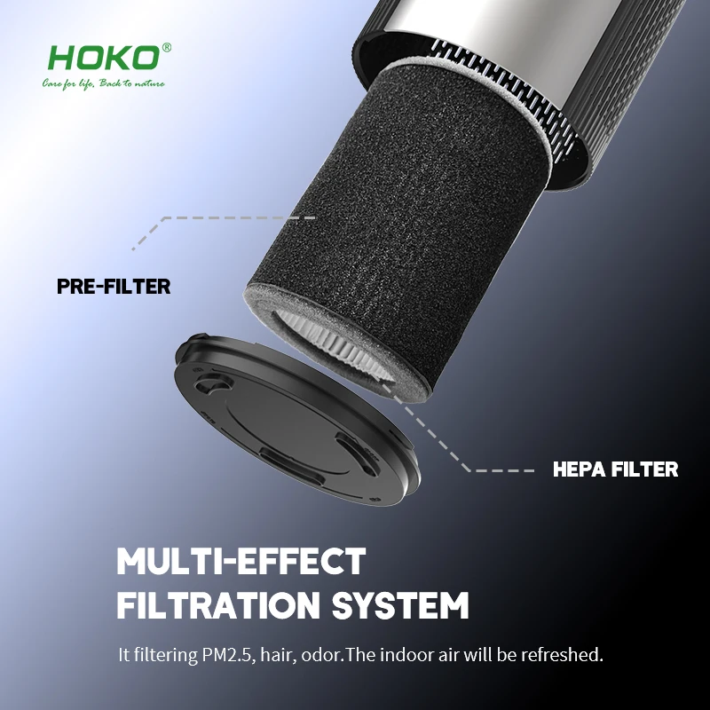 New hot selling products popular personal professional small air purifier with true hepa filter