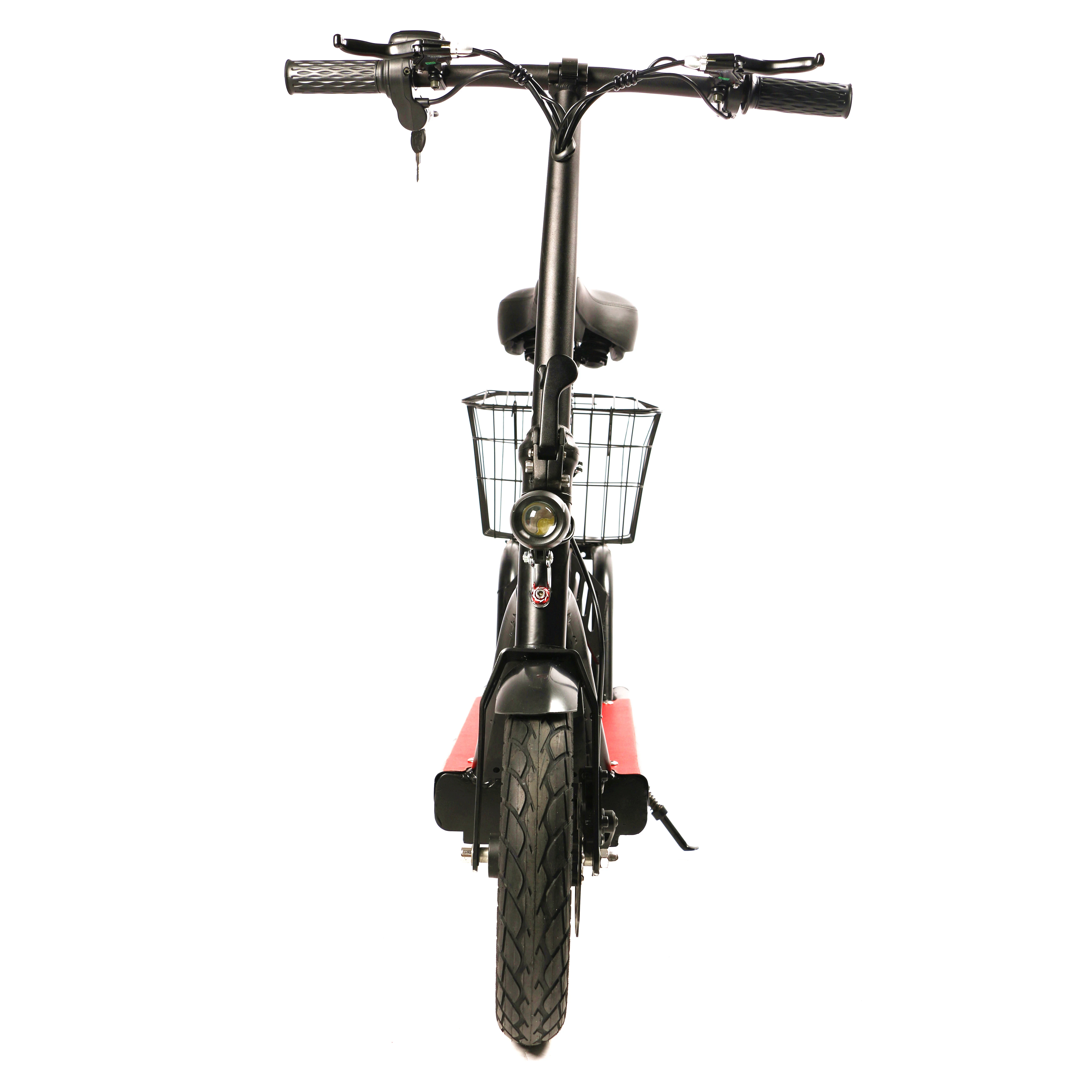 Factory Price Two Wheel Powerful Electric Scooter Folding Mini Electric Moped with Pedals