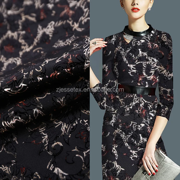 
New fashion FDY korean cotton muslin glitter fabric cut pieces 