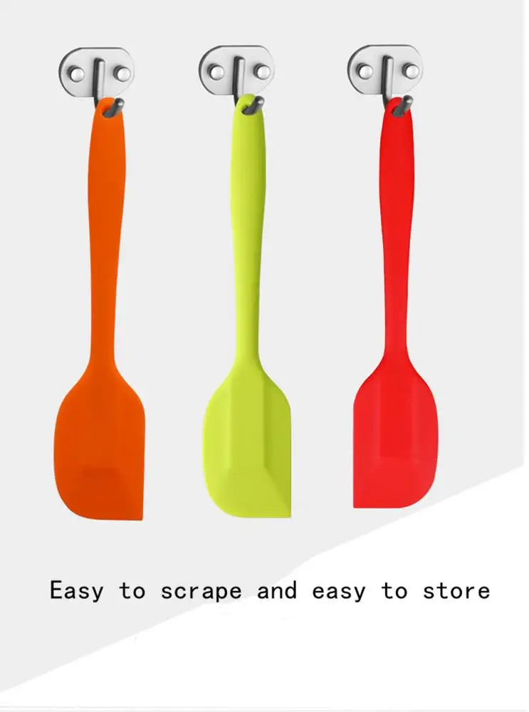 
Non-stick easy to clean personalized kitchen heat resistant silicone spatula 