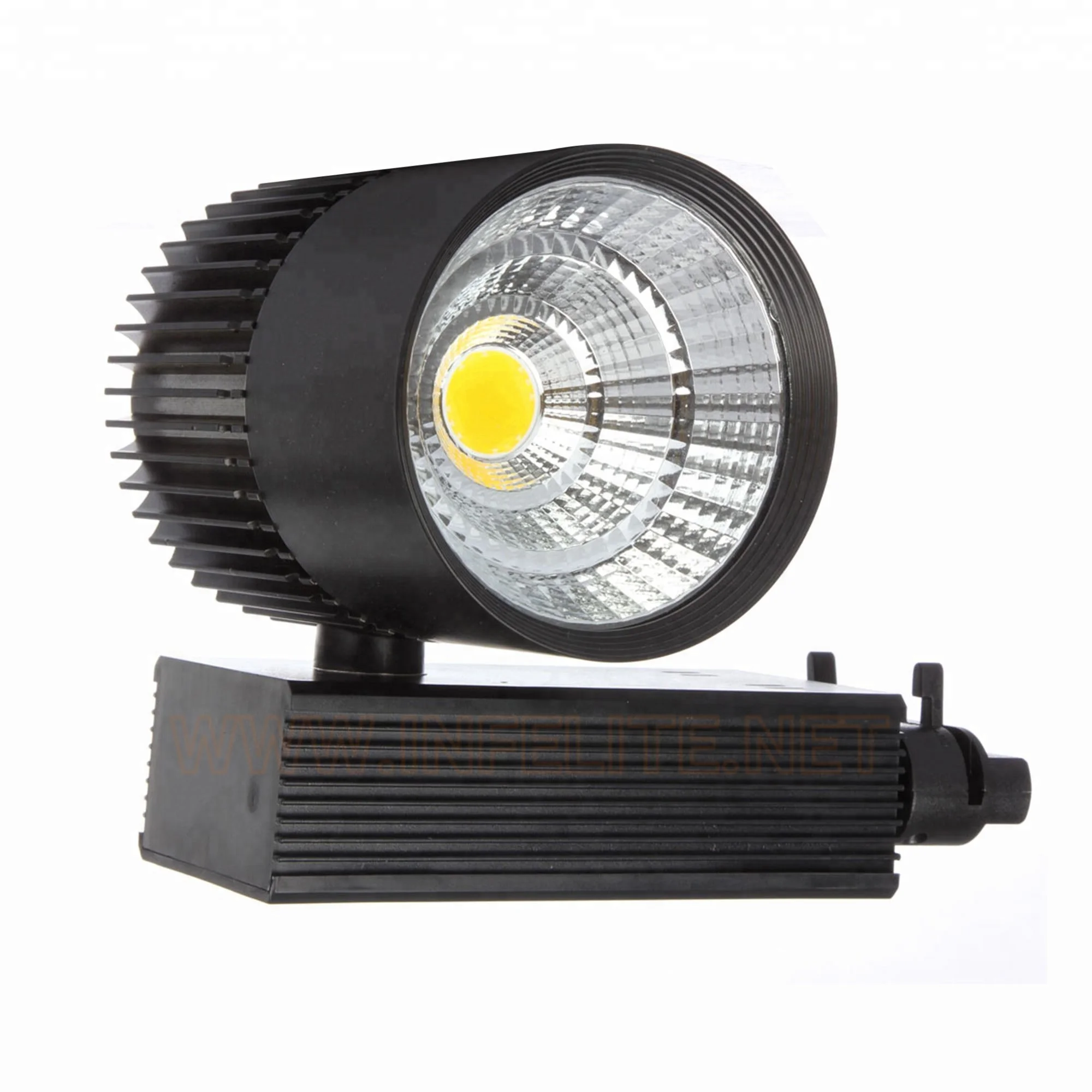 IN-TL106 CE RoHS Side Driver Box COB 10W 15W 20W 30W LED Track Light Rotatable Spotlight Lamp Fixture Lighting