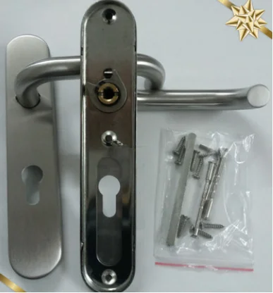 Stainless steel 304/201 material high quality door handle plate lock