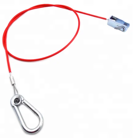 Подгонянный красочный пластиковый покрытый стальной трос провода