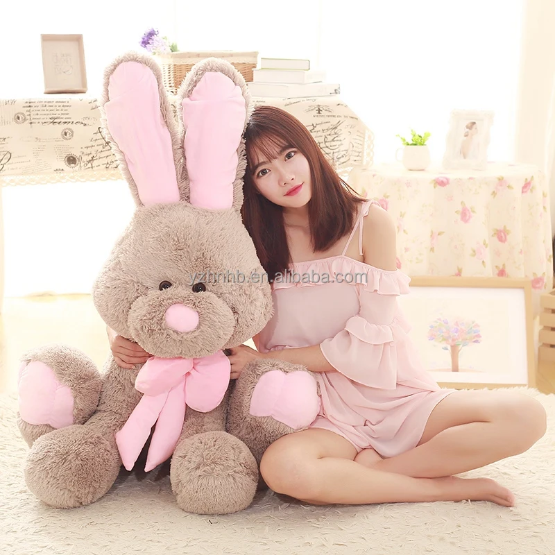 Manufacturer promotion customized size Easter Bunny plush toy plush animal super soft cute giant cartoon rabbit toy