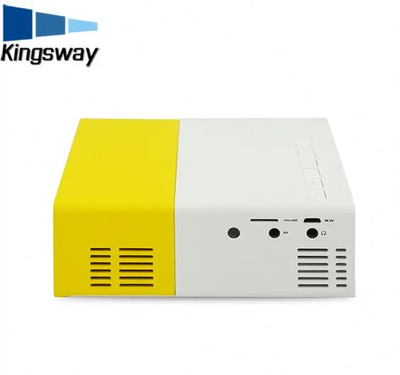 Native Resolution 320*240p Support Max 1920*1080p home mini cinema projector YG300