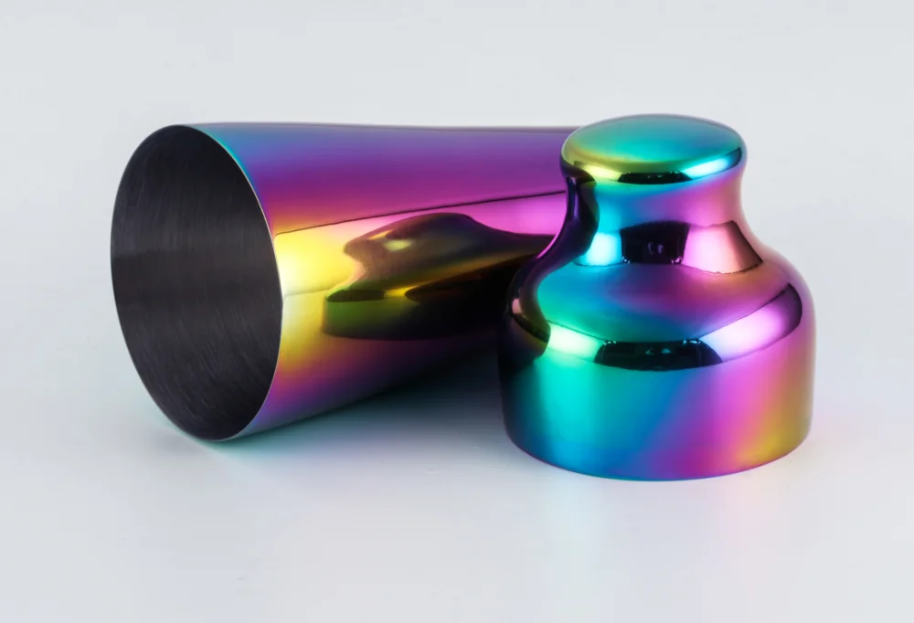 Wholesale barware item stainless steel colorful bar shaker unique cocktail shaker