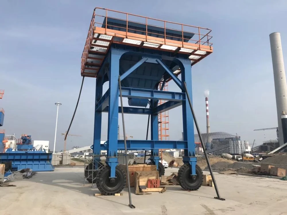 Бункер для зернового отверстия мобильного типа