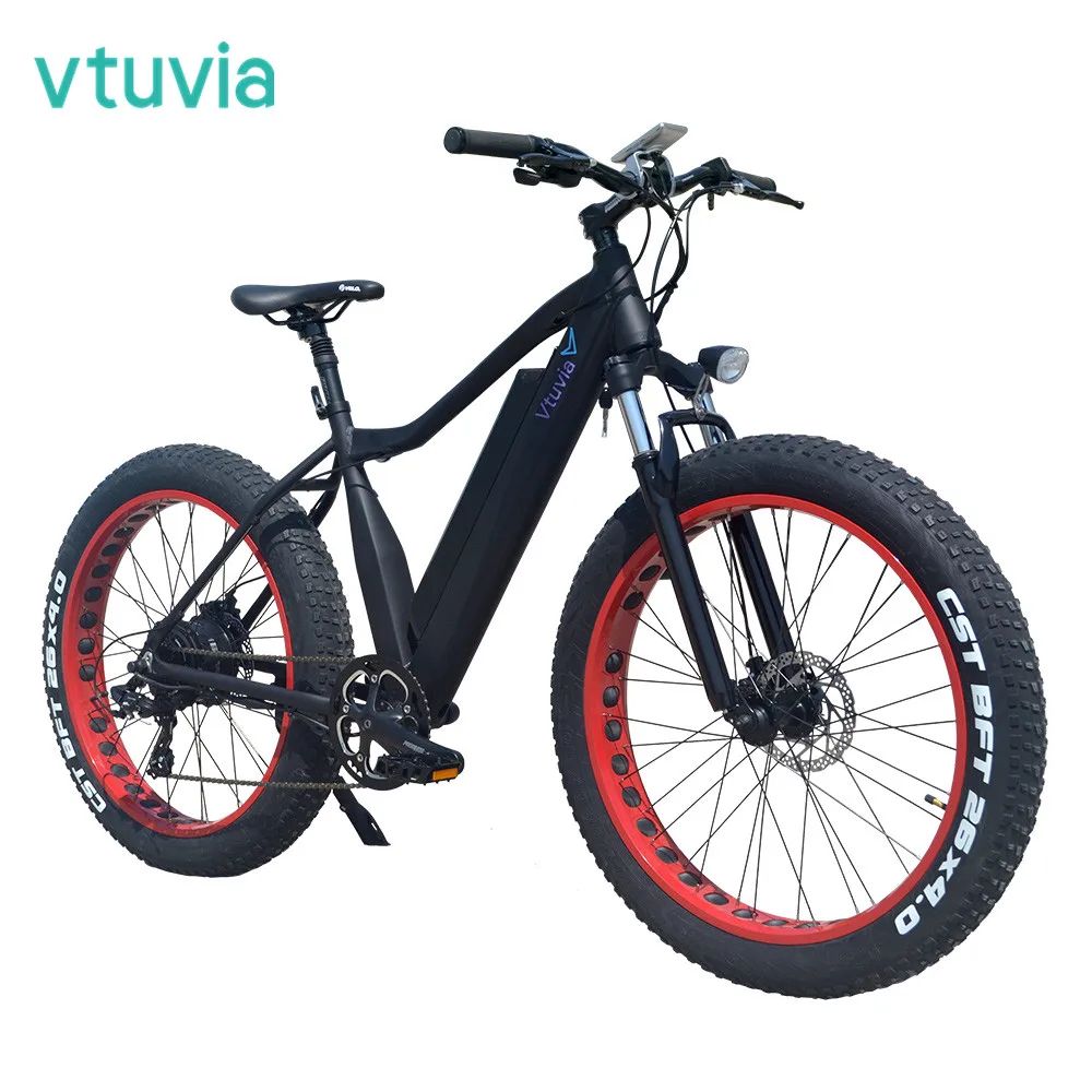 26' Fat tire e-bike 48v 500w 750W electricbike
