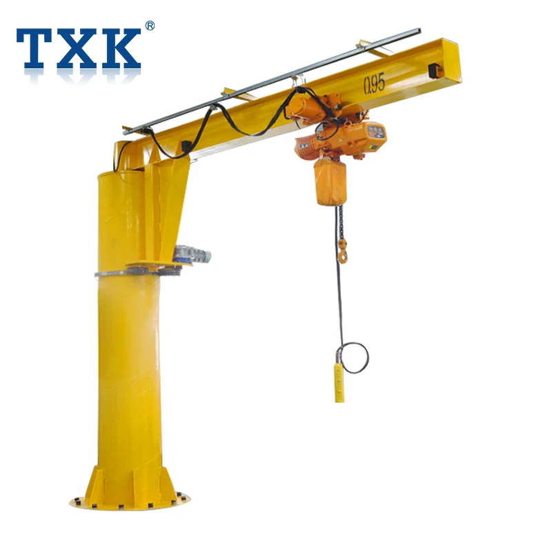 TXK 10 ton Europe style heavy duty Free Standing Pillar Column Jib crane