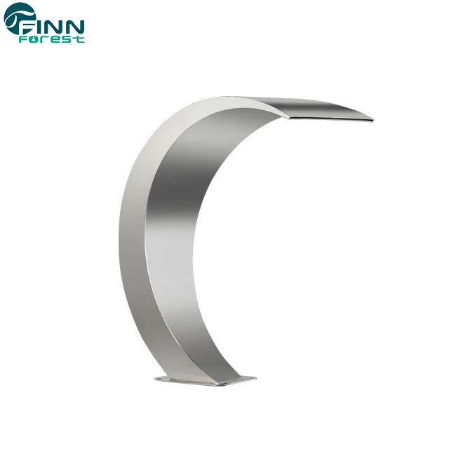 Fashionable Stainless Steel Decoration Home Waterfall For Swimming Pool