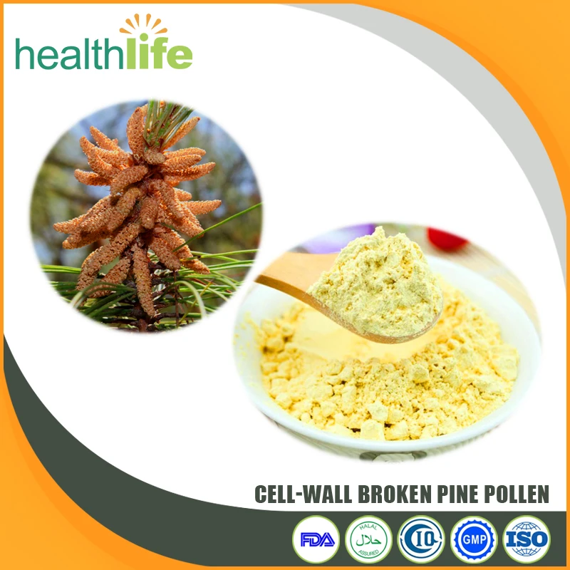 
Newest Natural Cell-Wall Broken Pine Pollen Extract in Bulk 