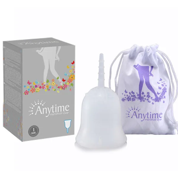 Premium Lady Free Sample Lady Silicone Reusable Organic Medical Menstrual Cup (60341522102)