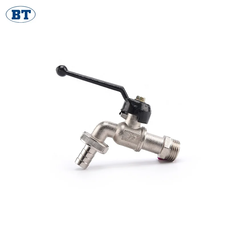 BTZ2005 латунный садовый поло bibcock с шлангом, краны для стиральной машины