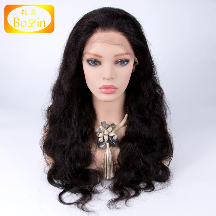 9A Grade Mink Brazilian Body Wave Hair Full Lace Wig 150% Density Swiss Lace Preplucked Human Hair Wig