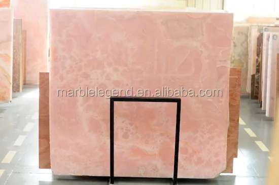Royal beautiful high-end quality polished pink onyx