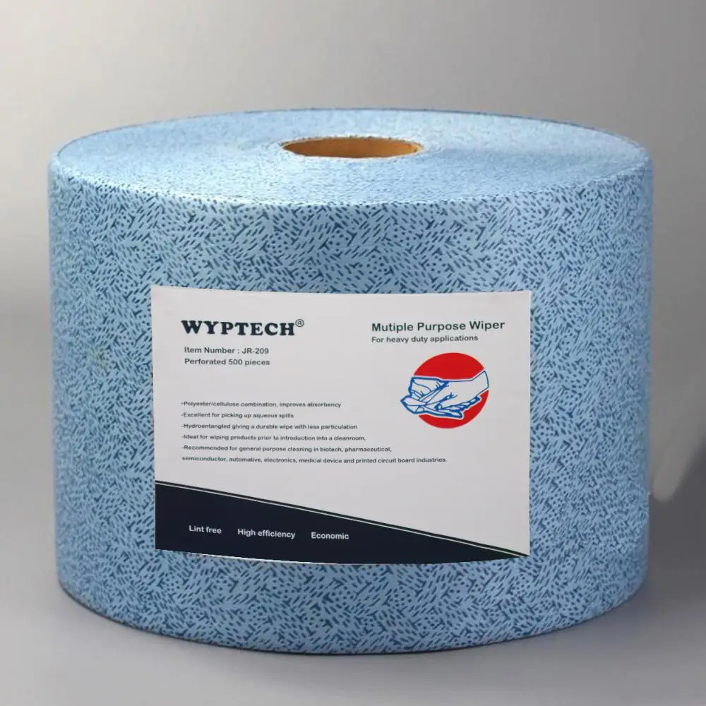 Meltblown Polypropylene Degreasing Wipes Oil Absorbent Wiper
