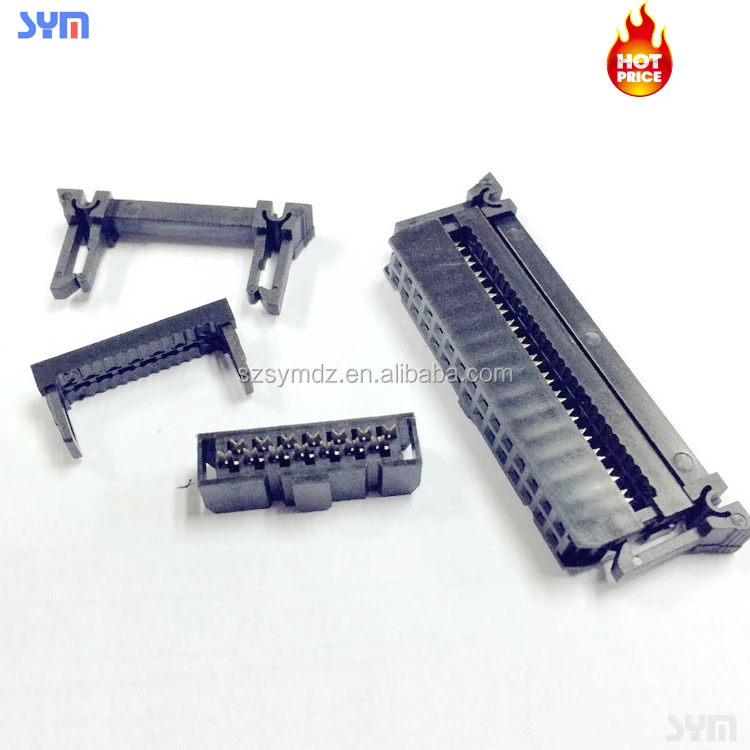 6 8 10 12 14 pin 2.54mm IDC wire-to-board female socket ribbon cable connector