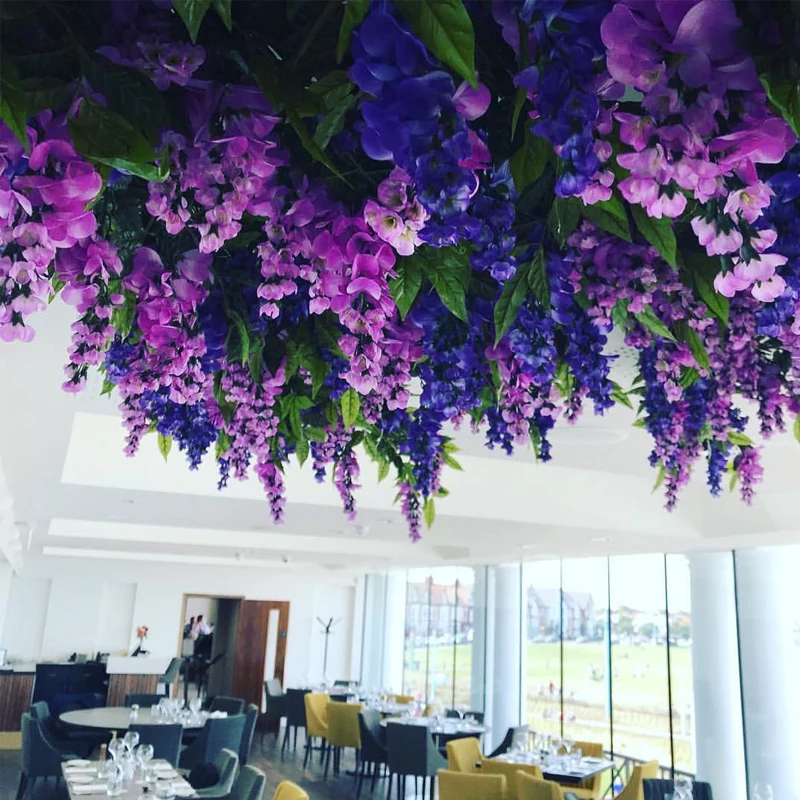 home wedding garden decoration artificial flowers making for home decoration artificial hanging flowers silk flowers artificial