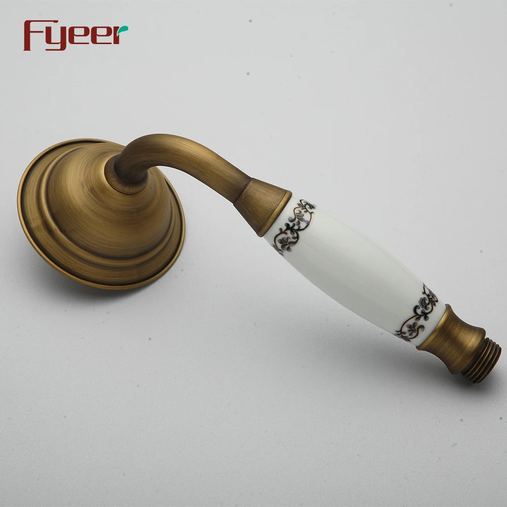 Fyeer Exposed Shower Bathroom Antique Bath Shower Set