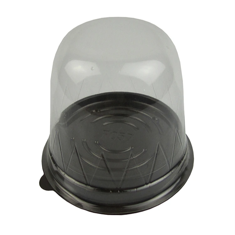 
Dome Acrylic Petit Lid Round Cupcake Clear Packaging Pvc Boxes Cake Transparent Box 