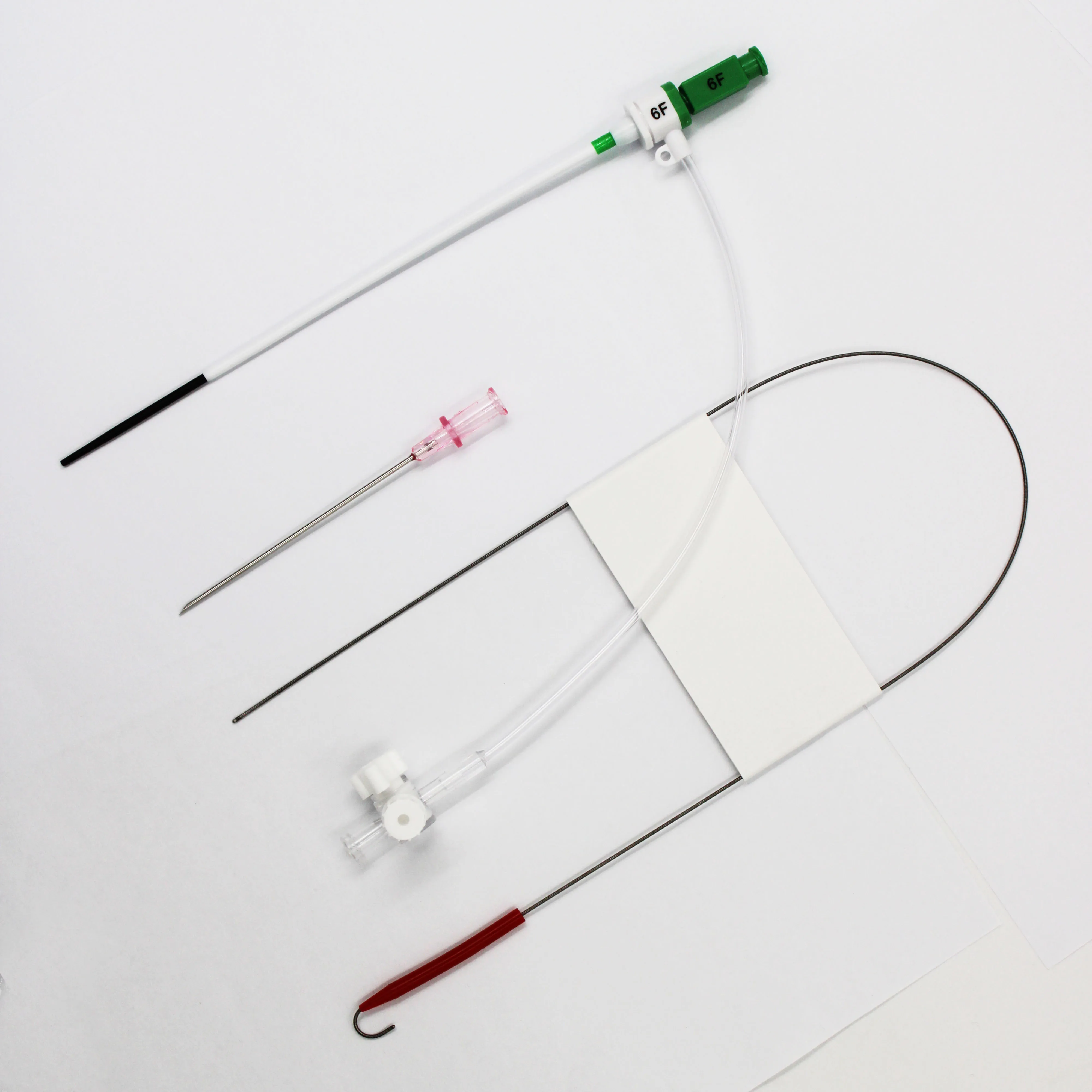 Ortus Disposable Medical Angiography 6F Femoral Catheter Introducer Sheath Set