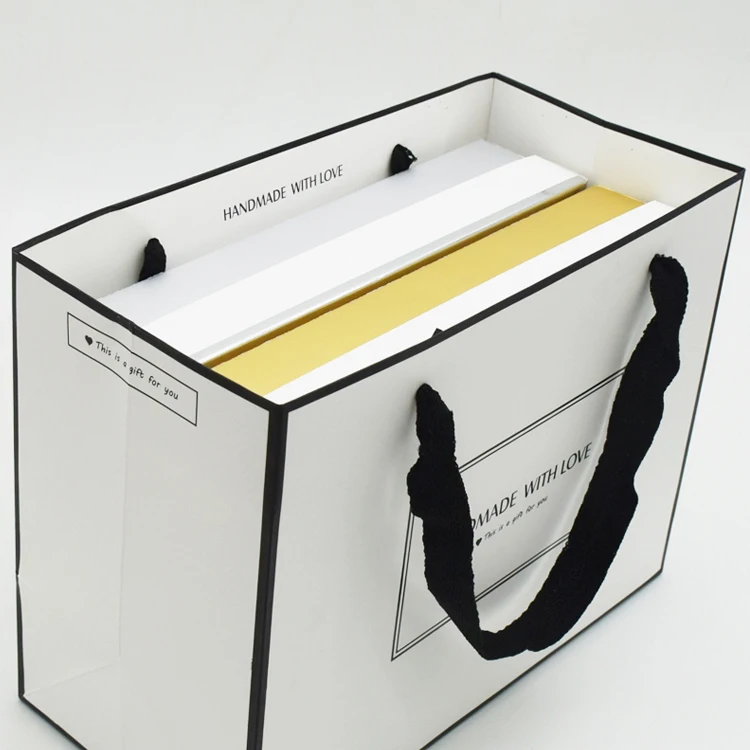 
custom elegant white card moon cake gift box folding light weight paper box 