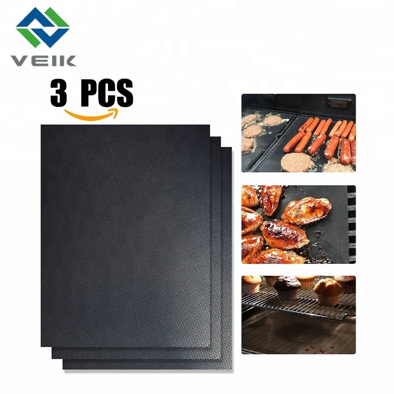 Non-stick hot sale heat resistant oven mat /bbq Ptfe mat /ptfe baking liner